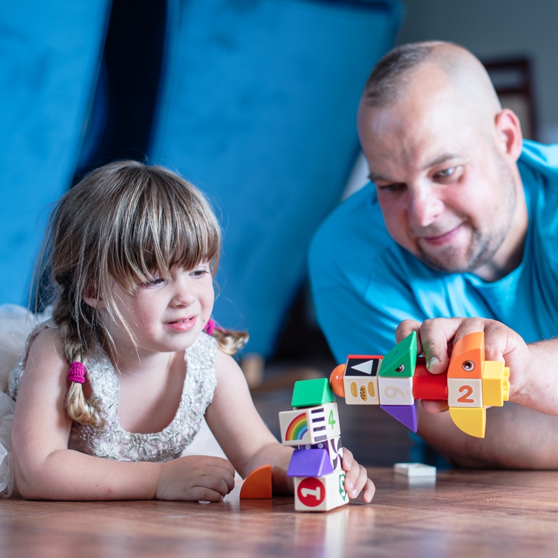 Magnetic Block Set ‘Stack & Count’ - Alilo Malta Alilo Magnetic blocks - educational toys in Malta