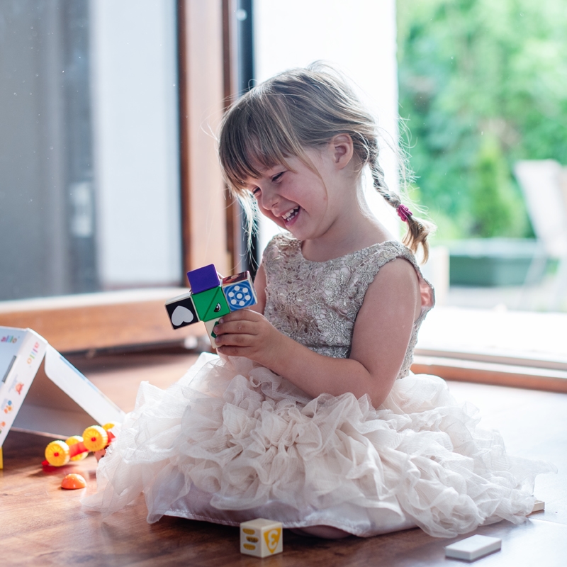 Magnetic Block Set ‘Stack & Count’ - Alilo Malta Alilo Magnetic blocks - educational toys in Malta